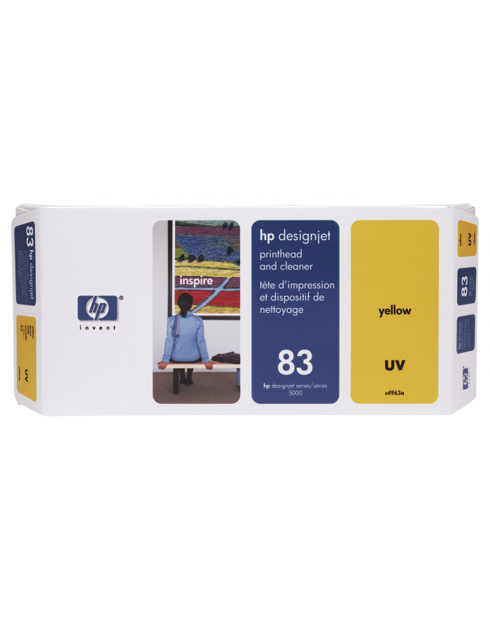 Głowica nr83 UV - C4963A Yellow   cleaner główny