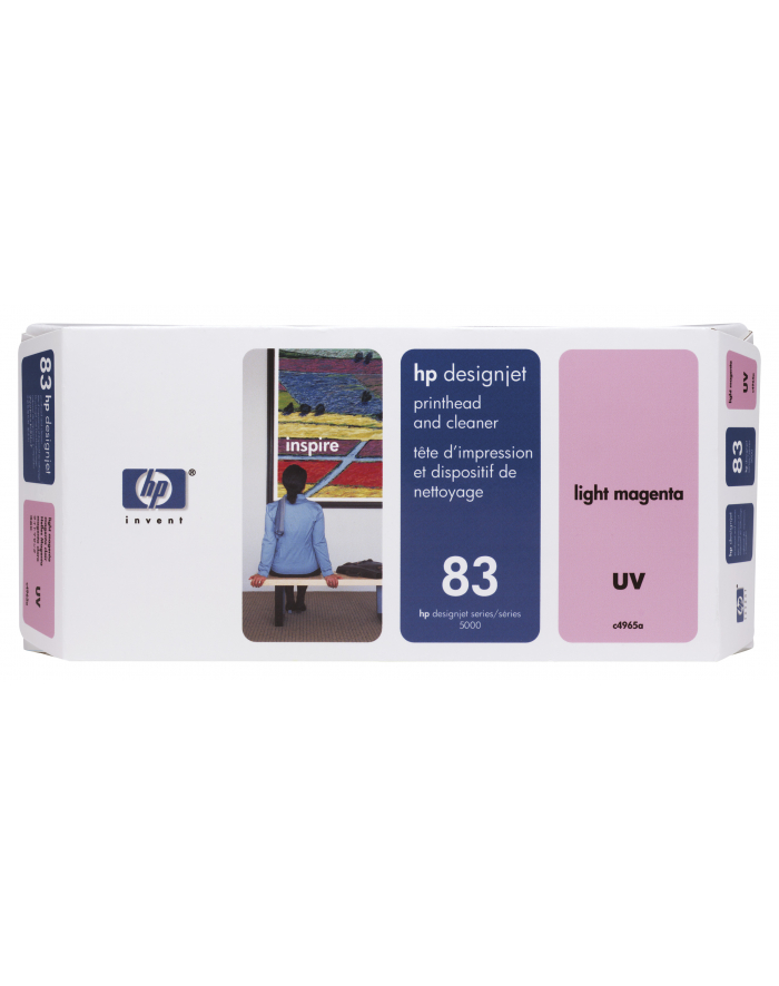 Głowica nr 83 UV - C4965A Light Magenta   cleaner główny