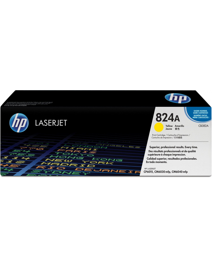 Toner HP CP6015 YELLOW CB382A 21K CP6015/CM6030/CM6040 główny