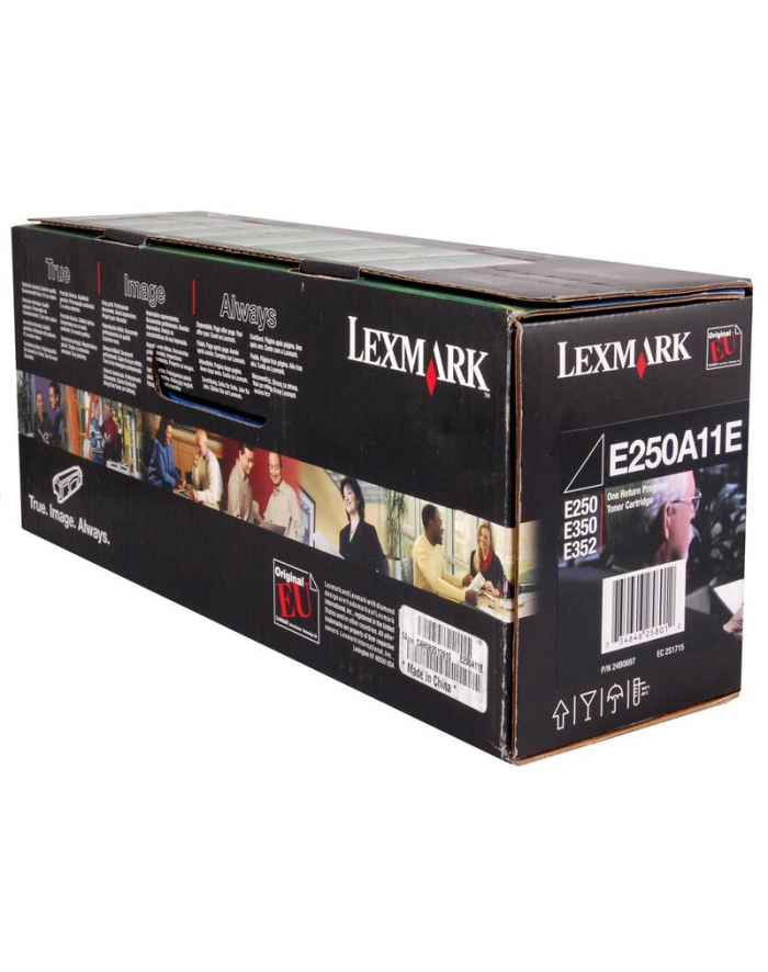 Toner LEXMARK Optra E250/E350 3,5k E250A11E główny