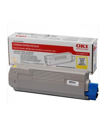 Toner C5850/5950 Yellow (6k)