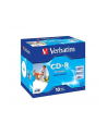 CD-R Verbatim 52x 700MB  (Jewel Case 10) WIDE PRINTABLE - nr 10