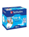 CD-R Verbatim 52x 700MB  (Jewel Case 10) WIDE PRINTABLE - nr 3