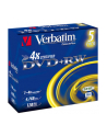 Płytki DVD+RW Verbatim 4x 4.7GB (Jewel case 5) MATT SILVER - nr 2