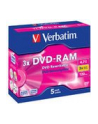 DVD-RAM Verbatim 3x 4.7GB (Jewel Case 5) MATT SILVER - nr 18