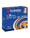 DVD-RAM Verbatim 3x 4.7GB (Jewel Case 5) MATT SILVER - nr 20