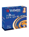 DVD-RAM Verbatim 3x 4.7GB (Jewel Case 5) MATT SILVER - nr 27