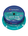 DVD-RW Verbatim 4x 4.7GB (Cake 25) MATT SILVER - nr 8
