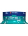 DVD-RW Verbatim 4x 4.7GB (Cake 25) MATT SILVER - nr 14