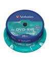 DVD-RW Verbatim 4x 4.7GB (Cake 25) MATT SILVER - nr 9