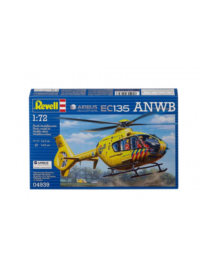 REVELL EC 135 Nederlandse Trauma heli główny