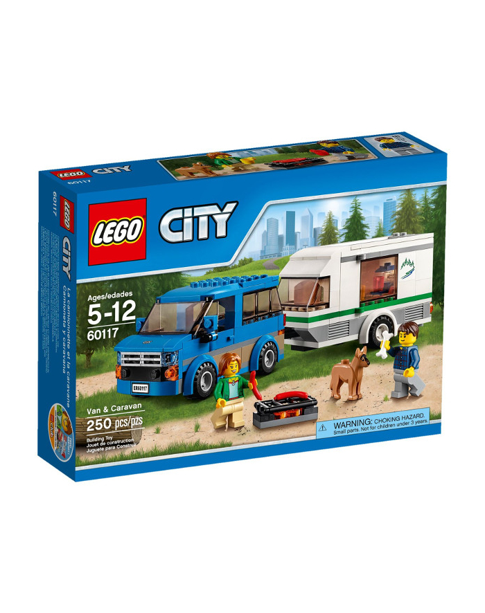 LEGO City Van z przyczepą kempingową główny