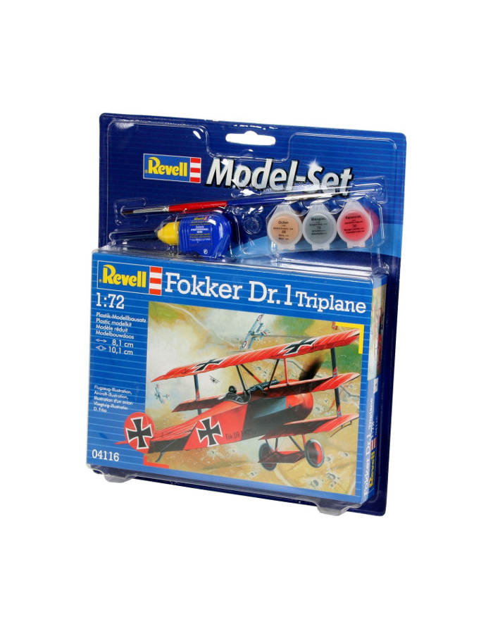 REVELL Model Set Fokker Dr. 1 Tripla główny