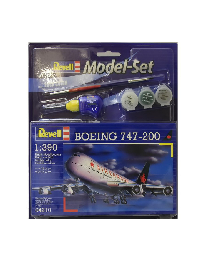 REVELL Model Set Boeing 747200 główny