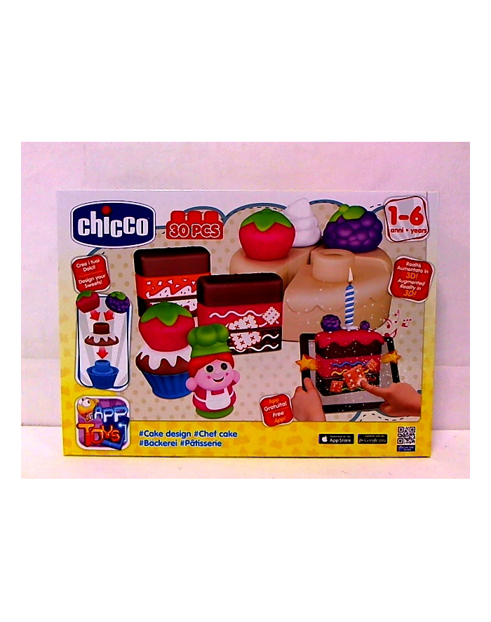CHICCO Klocki, ciasteczka 30 el. główny