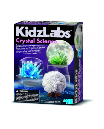 4M Hodowla kryształów: 3 wzory