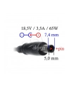 AKYGA ZASILACZ DO NOTEBOOKA HP 18.5V 3.5A 65W 7.4*5.0 PIN AK-ND-03 - nr 20