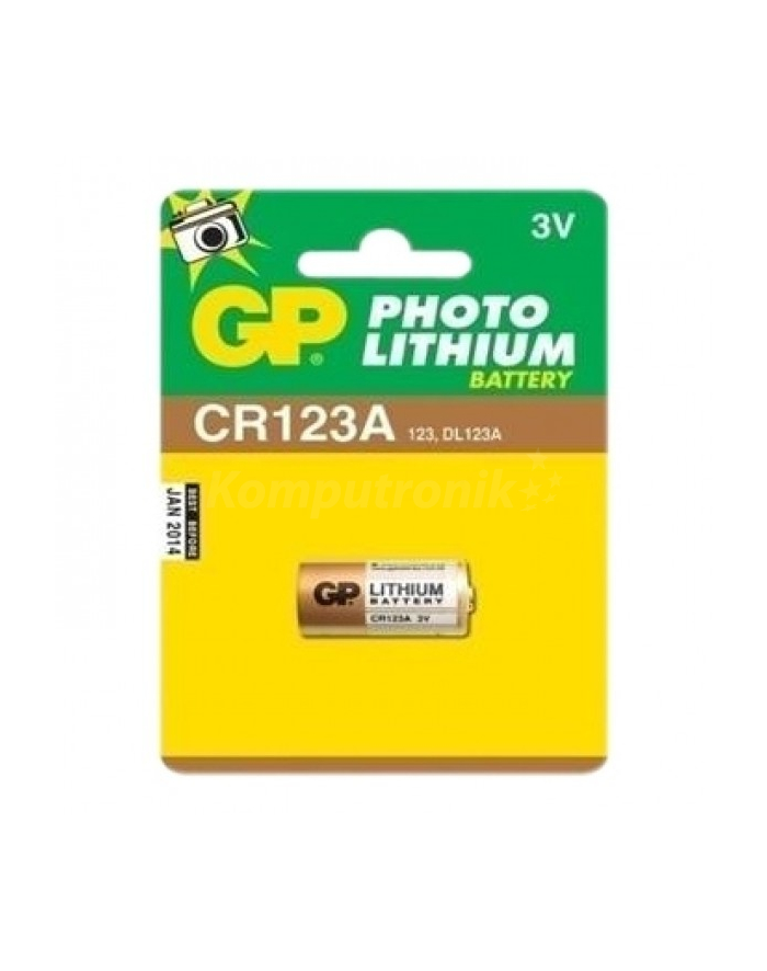 GP Bateria fotograficzna CR17345 blister 1szt. główny