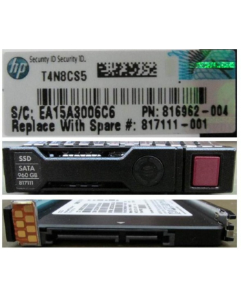 HP 960GB 6G SATA MU-3 SFF SC SSD [816995-B21]