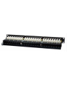Intellinet Patch panel FTP kat5e 48-portów RJ45 19'' 1U czarny z półką - nr 2