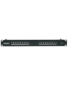 Intellinet Patch panel FTP kat6 16-portów RJ45 19'' 1U czarny z półką - nr 18