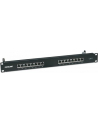 Intellinet Patch panel FTP kat6 16-portów RJ45 19'' 1U czarny z półką - nr 8