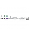 Delock Adapter USB do PS/2 - nr 31