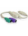 Delock Adapter USB do PS/2 - nr 6