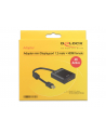 Delock Adapter mini Displayport 1.2 (M) > HDMI (F) 4K aktywne czarny - nr 15