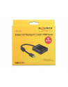 Delock Adapter mini Displayport 1.2 (M) > HDMI (F) 4K aktywne czarny - nr 18