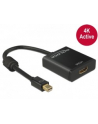 Delock Adapter mini Displayport 1.2 (M) > HDMI (F) 4K aktywne czarny - nr 8