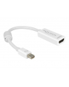 Delock Adapter mini Displayport 1.1 (M) > HDMI (F) pasywne biały - nr 18