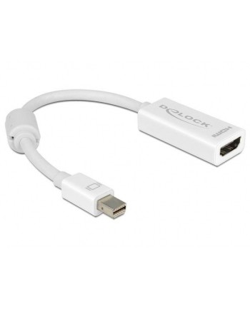 Delock Adapter mini Displayport 1.1 (M) > HDMI (F) pasywne biały