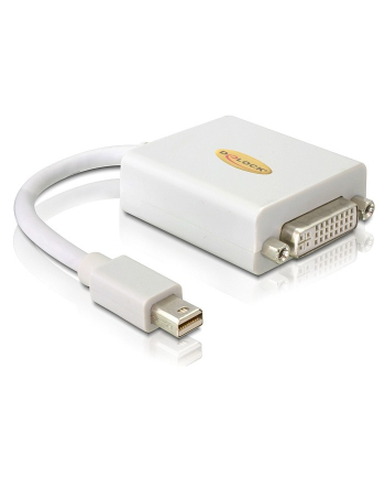 Delock Adapter mini Displayport 1.1 (M) > DVI (F) pasywne biały