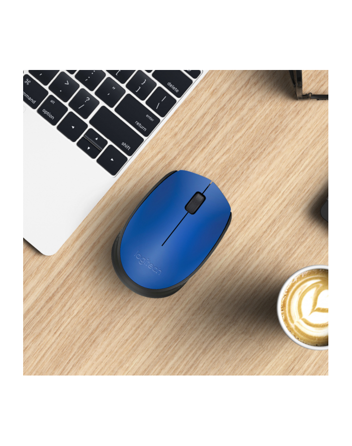 Logitech Wireless Mouse M171, Niebieska główny