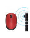 Logitech Wireless Mouse M171, Czerwona - nr 126