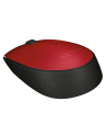 Logitech Wireless Mouse M171, Czerwona - nr 2