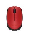 Logitech Wireless Mouse M171, Czerwona - nr 31