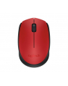 Logitech Wireless Mouse M171, Czerwona - nr 4