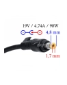 AKYGA ZASILACZ DO NOTEBOOKA HP 19V 4.74A 90W 4.8*1.7 AK-ND-08 - nr 2