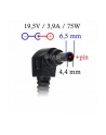 AKYGA ZASILACZ DO NOTEBOOKA SONY 19.5V 3.9A 75W 6.5*4.4 PIN AK-ND-19 - nr 29