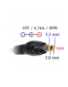 AKYGA ZASILACZ DO NOTEBOOKA SAMSUNG 19V 4.74A 90W 5.5*3.0 PIN AK-ND-27 - nr 3