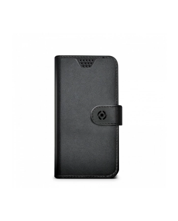 CELLY WALLYUNIXLRD Uniwersalne Etui czarne do smartfonów 4,5'' - 5''