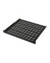 Półka 19'' 1U-400mm,  nośność do 50kg , kolor: szary - nr 19