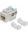 Intellinet Network Solutions Intellinet Moduł Keystone Cat6 UTP RJ45 zaciskany biały - nr 23