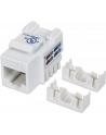 Intellinet Network Solutions Intellinet Moduł Keystone Cat6 UTP RJ45 zaciskany biały - nr 35