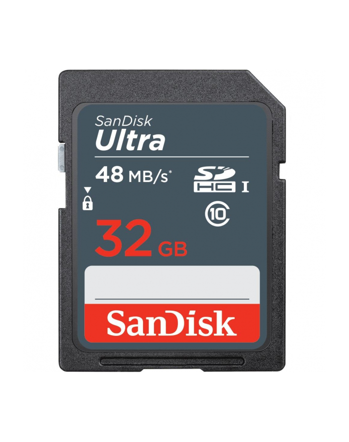 SanDisk karta pamięci Ultra SDHC 32GB Class 10 UHS-I, Odczyt: do 48MB/s główny
