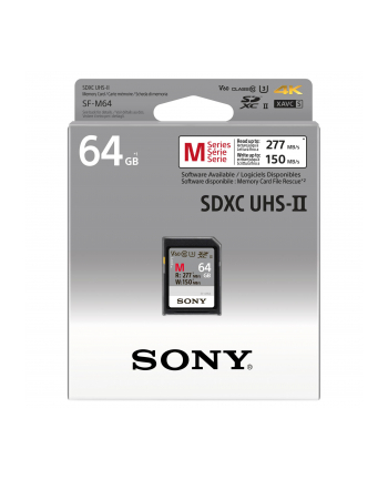 Karta pamięci Professional SD Sony 64GB CL10 UHS-II R260 W100