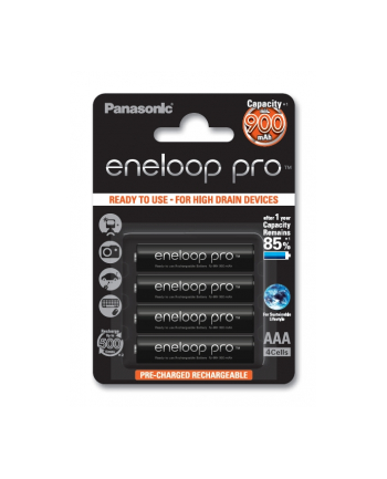 Panasonic Eneloop Pro R03/AAA 930mAh, 4 Szt., Blister