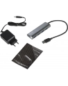 iTec i-tec USB 3.0 Metal Charging HUB 4 port z zasilaczem, 4 porty ładujące USB 3.0 - nr 32